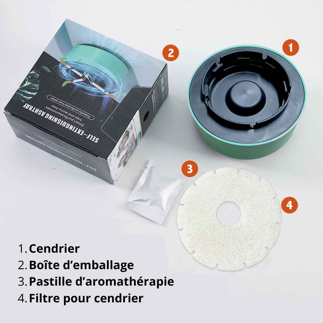 Cendrier Purificateur d'Air